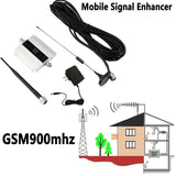 GSM 2G 3G 4G Cell Phone Booster Tri Band Mobile Signal Amplifier Antenna 4G Cellular Repeater GSM 900 1800 2100 For Cell Phone