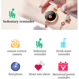 GT01 Smart Watch Women Trendy Bracelet Blood Pressure Oxygen Heart Rate Health Monitor Lady Girl Gift Smartwatch