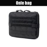 Outdoor Molle Tactical Pouch Army EDC Bag Camping Men Military Utility Backpack SOS Medical Kit Bag Army Hunting Waist Belt Pack