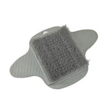 Plastic Bath Shower Foot Brush Scrubber Bath Shoe Feet Massage Slippers Brush