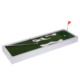 Mini Novelty Table Top Golf Game with Putter Ball Flag Set Toy Gift Desk Golf Game for Funny Kids Family Pub Club Game Supplies