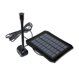 1PC LED Pump Decoration Drifting Solar Power Small Size Pool Pump for Bird Bath Garden Fish Tank Pond Use