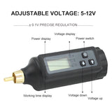 New Wireless Tattoo Battery Tattoo Power Supply 2000mAh for Tattoo Pen Machine LCD Screen RCA&amp;DC Connector