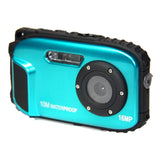 16MP Waterproof Camera 10M 8X Zoom Underwater Shockproof Digital Camera 2.7inch LCD Cameras