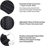 Waist Trimmer Trainer Belt for Women Men Weight Loss Premium Neoprene Sport Sweat Workout Slimming Shaper Sauna Exercise