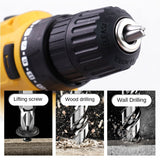 18V Brushless Electric Impact Wrench Drill 3000rpm Cordless Driller Driver Screwdriver Li-ion Battery Electric Power Drill Tools