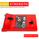 Circular Saw Guide Ruler Plastic Quick Positioning Plate Baffle For Woodworking Tool