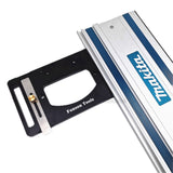 90 Degree Angle Stop for Festool and Makita Rails Track Saw,Square Guide Rail Clamp Woodworking Aluminum Right Angle Guide Plate