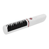 Electric Comb Comfortable Handle Heating Evenly Electric Hair Straightener for Travel
