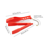 Fish Gripper with Lanyard Storage Sleeve Fishing Clamp Controller Grabber fishing accessories