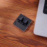 OSU Mini 2 key Keyboard Photoshop Drawing Keyboard Silver Switch Programming Macro Keypad Mechanical Keyboard With Software