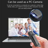Mini Camera Full HD 1080P Micro Body Camcorder Night Vision DV Video Voice Recorder With 180 Rotating Len Smart Home 80 Cam