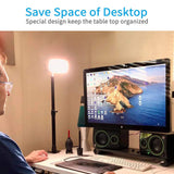 Universal Adjustable Table Desk Clamp Mount Stand 1/4' Screw Tip Tablet Bracket Foot For DSLR DC Camera Camcorder Ring Light