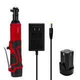 Rechargeable Electric Wrench 65Nm Tools Portable 18V Durable Electric Wrench Power Tools Practical Electric Ratchet Wrench LED