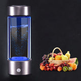 430ml Hydrogen Rich Water Bottle lonizer Alkaline Generator Portable Healthy Cup USB Rechargeable Anti-Aging Hydrogen Water