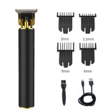 Professional Hair Clippers Trimmer 0mm Rechargeable Hair Shaving Machine Hair Cutting Beard Cordless Barber For Men Hair Trimmer