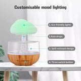 400ml Aroma Diffuser Air Humidifier Rain Cloud Smell Distributor Relax Aromatherapy Lamp USB Rain Sound Diffuser for Home