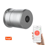 Home Smart Tuya Bluetooth US Deadbolt Lock M510 Fingerprint Keypad Airbnk Tuya APP