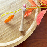 Electric Toothbrush Replace Bamboo Brush Head For Philips HX3/6/9 Series HX6100/HX9332 Biodegradable Charcoal Soft Bristled