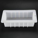 Silicone Thick Soap Mold Handmade Soap Mold Rectangular Silicone Toast Mold Does Not Rise Belly 1000ML