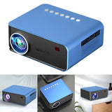 T4 Mini Projector for Home Supports 1080P TV Full HD Portable Theater Media Player for TV Stick PS4