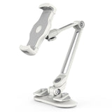 Universal Tablet Car Holder Aluminum Alloy Arm Ergonomic 360 Degree Rotatable Double Sucker Lazy People Stand for iPad iPhone