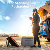 100W USB Outdoor Solar Panel Bag Portable Solar Power Recharger Mobilephone Folding Removable Solar Panels Recharging Tool