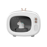 Cute Pet TV Humidifier USB Rechargeable Creative Mute Spray For Home Bedroom Dormitory Purify The Air