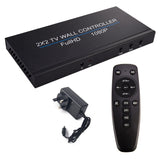 Vedio Connection Supplies Universal HDMICompatible Video Wall Controller Splitter 2X2 Universal Audio Video Accessories