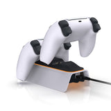 Dual Fast Charger Station for P5 PS5 Game Controller Wireless Gamepad Joystick Power Dock for Dual Sense Joypad