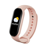 M5 Smart Sport Band Fitness Tracker Pedometer Heart Rate Blood Pressure Monitor Bluetooth Smartband Bracelets Men Women Hot Sale