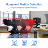 G36 Mini Camera 1080P Cloud Storage APP Infrared Night Vision H.264 WiFi 360° Panoramic Motion Detection IP Camera Black