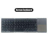 Mini folding keyboard Touchpad Bluetooth-compatible 3.0 Foldable Wireless Keypad for Windows,Android,ios Tablet ipad Phone