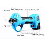 KKMOON 16.8V Cordless Pruner Brushless Motor Electric Pruning Shear 28mm Efficient Fruit Tree Bonsai Pruning Branches Cutter