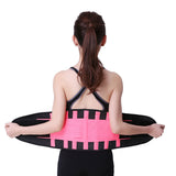 Adjustable Medicine Therapy Back Lumbar Support Belt Braces Women Men Waist Back Posture Corrector Belt Bone Ease Pains Corset