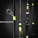 1.8M 2.1M lure  Rod ML Power Spinning Casting Olta Carbon Fiber Distance Throwing Pole Lure Weight 4-10g Fishing Tackle
