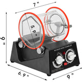 Jewelry Polisher Tumbler 3Kg Mini Polisher Tumbler Rotary Tumbler Surface Polisher Jewelry Polishing Finishing Machine