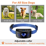 Dog anti barking collar rechargeable Automatic no bark dog training collar digital display waterproof dog no bark accessories