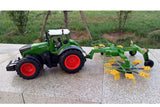 RC Tractor 1/16 RC Truck Farm Tractor 2.4G Remote Control Trailer Dump/Rake/Water Truck Simulated Large Construction Vehicle Toy