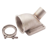 3 Inch Turbo 90 Degree Elbow Adapter T3 / T4 Flange And Flange Kit