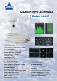 HA-017 GPS Antenna Outdoor 10m Cable Onboard with TNC Connector Plastic + Metal Brand New High Quality Auto Accessories