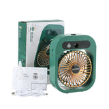 Mini Portable Air Conditioning Fan Humidifier Ventilator Air Cooler Conditioner for Home Room Electric USB Rechargeable Mist Fan