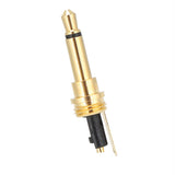 20Pcs 3.5mm Audio Plug Mono Replacement Audio Head Aluminum Shell Gold‑Plated Solder Plug for Mixer/Power Amplifier/Stereos