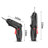 Electric Screwdriver Battery Rechargeable Cordless Powerful Impact Wireless Screwdriver Drill Electric Driver Set Screwdriver
