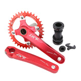 Lightweight Folding Bike Crankset 104BCD Chainring Bicycle 170mm Parts