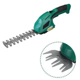 DC 7.2V Electric Cordless Trimmer Hedge Fence Pruning Weeder Shears Gardening Tool Electric Weeder Aluminum Scissors 1000 Rpm