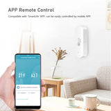ZigBee Temperature Humidity Sensor with Alarm Function APP Control Indoor Temperature Humidity Monitor Smart Temperature Meter