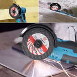 19500rpm Electric Angle Grinder Brushless Motor Rechargeable Grinding Machine Cutter for Cutting Polishing Ceramic Tile Wood