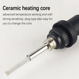 80W LCD Intelligent Digital Electric Soldering Iron Anti-hot 180~480℃ Adjustable Temperature Constant Electric Soldering Iron
