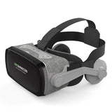 VR Glasses 3D With Headphone  viewing Movie  Game Helmet Virtual Reality Box For iPhone Huawei Xiaomi 4.0"-6.0" Smart phone
